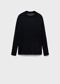 Semitransparent knitted sweater