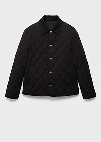 Quilted water repellent jacket