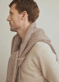 100% cotton specked sweater