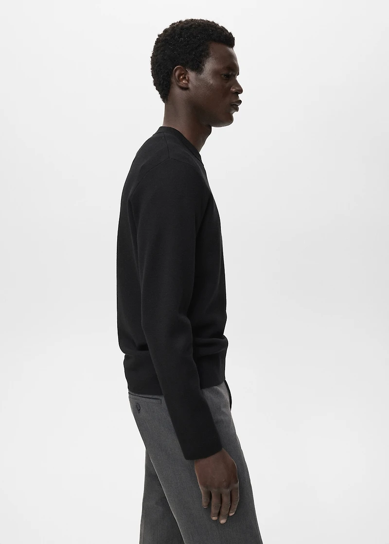 Medium-knit regular-fit sweater