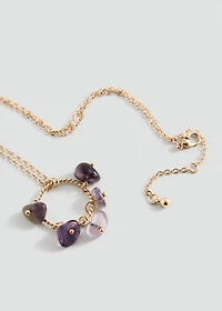 Stones pendant necklace