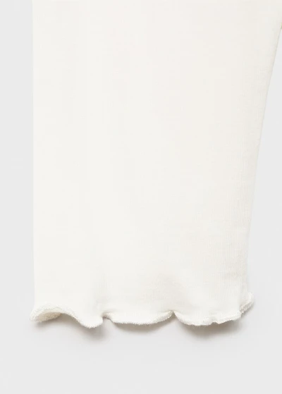 T-shirt with embroidered glitter