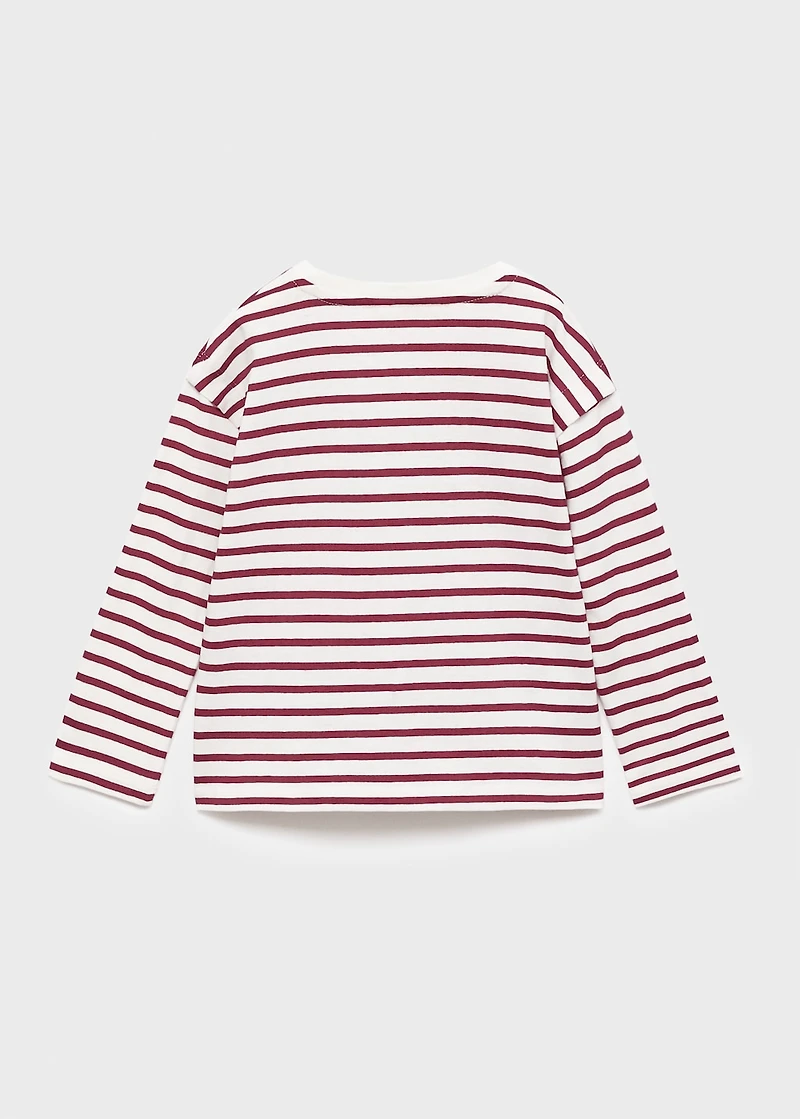 Striped cotton T-shirt