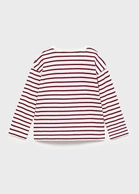 Striped cotton T-shirt