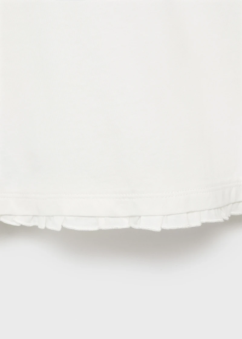 Printed long sleeve t-shirt