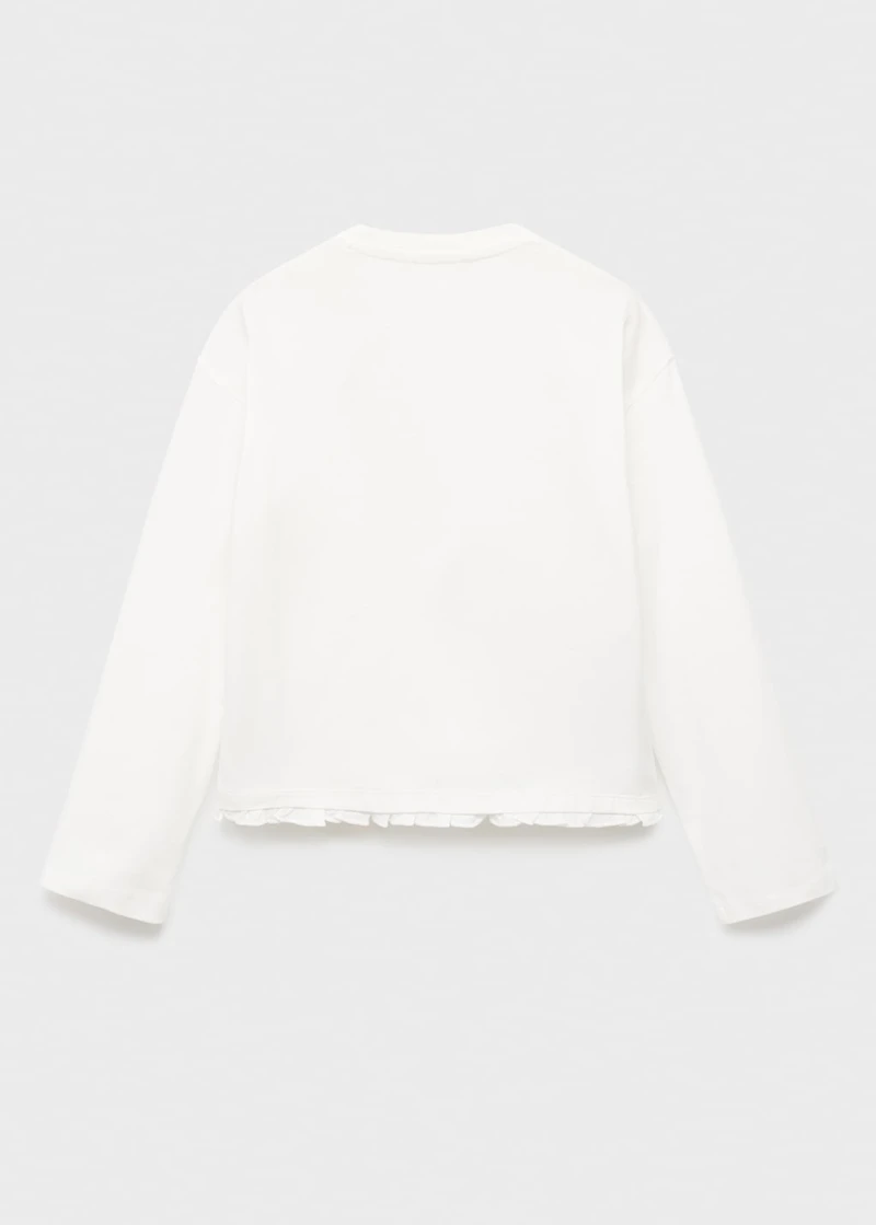 Printed long sleeve t-shirt