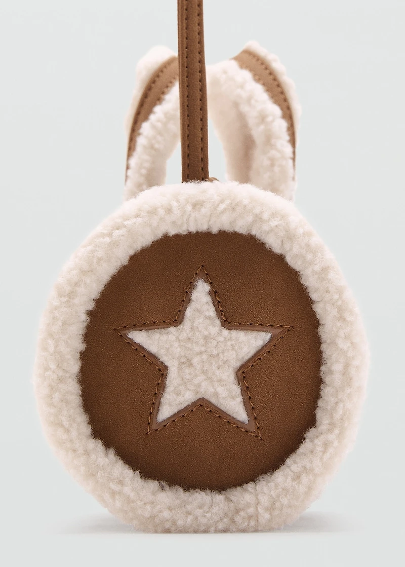 Shearling star bag