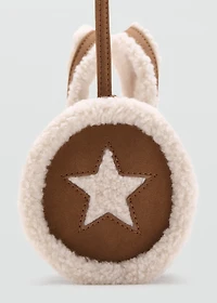 Shearling star bag