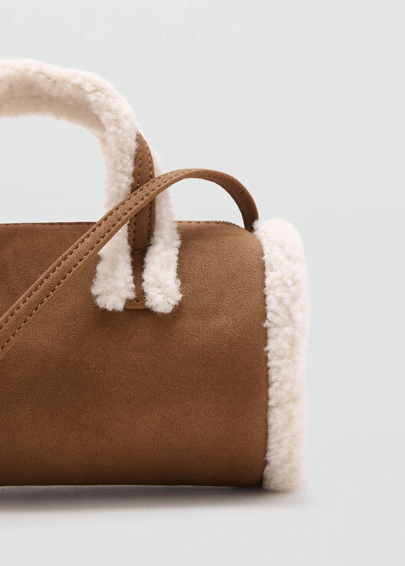 Shearling star bag
