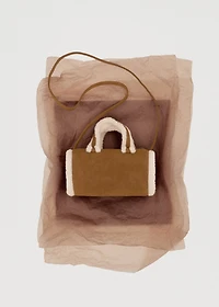 Shearling star bag