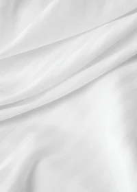 Cotton striped mattress protector for 180 cm bed