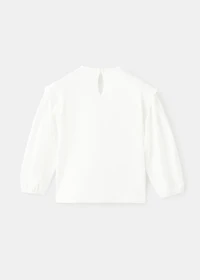 T-shirt with lace details