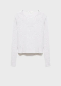 Double-layer cotton T-shirt