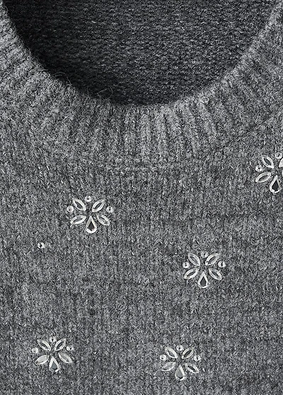 Crystal detail sweatshirt