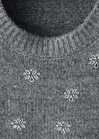 Crystal detail sweatshirt