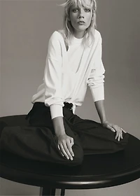 Oversized combined sweater