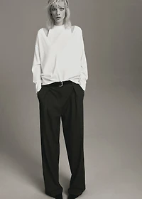 Oversized combined sweater