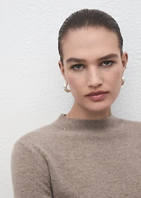 Lurex knitted sweater