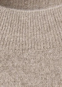 Lurex knitted sweater