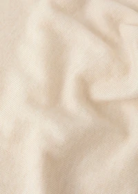 Cable-knit turtleneck sweater