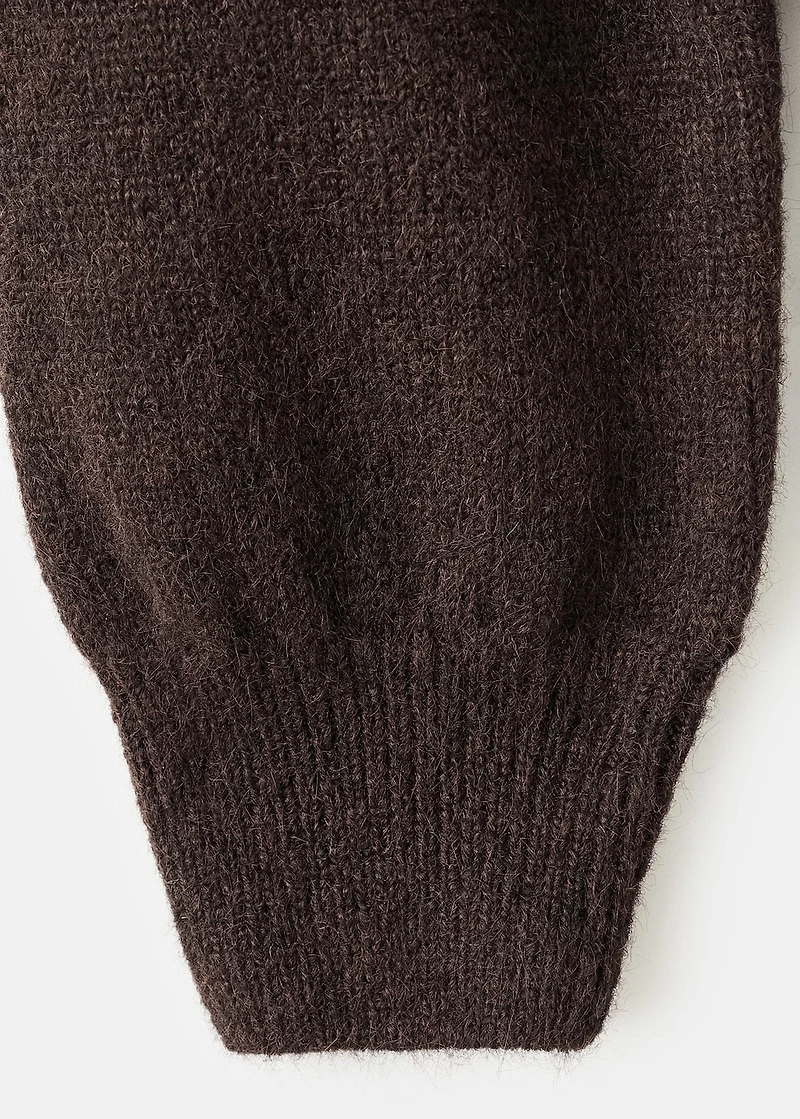 Oversize knit sweater