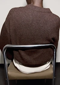 Oversize knit sweater