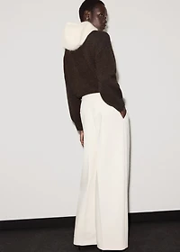 Oversize knit sweater