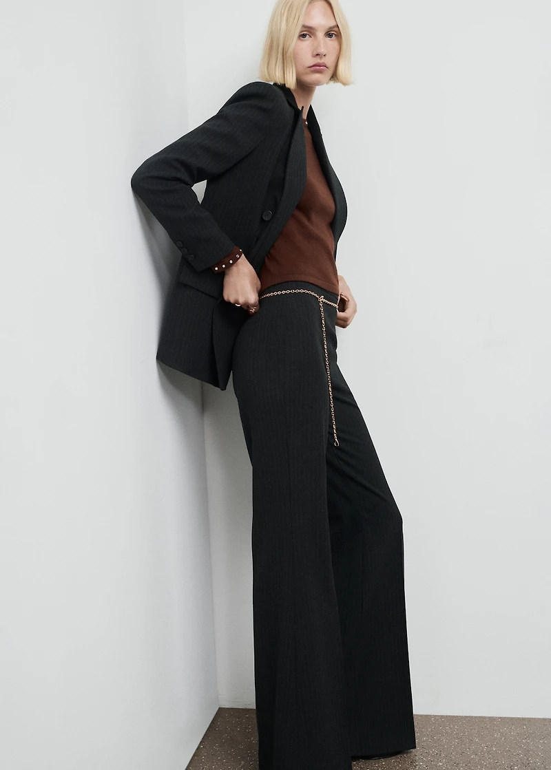 Studded knitted sweater