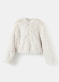 Fur-effect coat