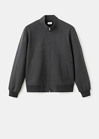 Regular-fit jacket with zip