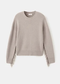 Fringes knit sweater