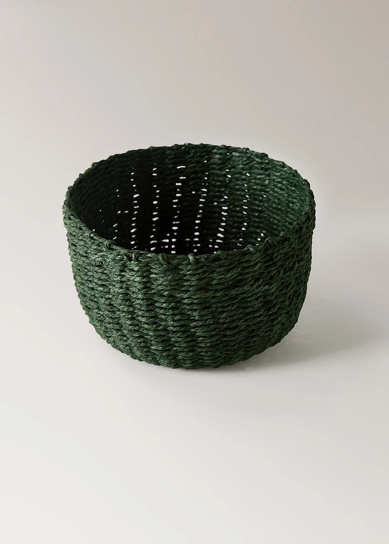 Round paper basket
