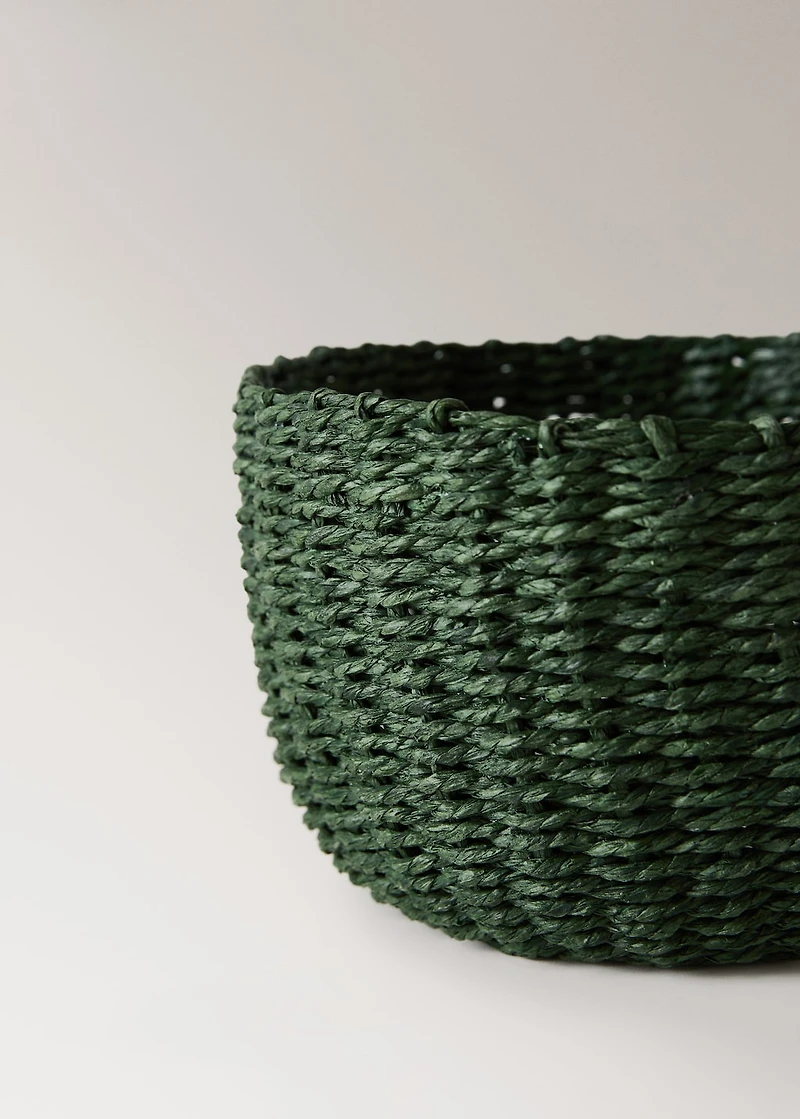Round paper basket