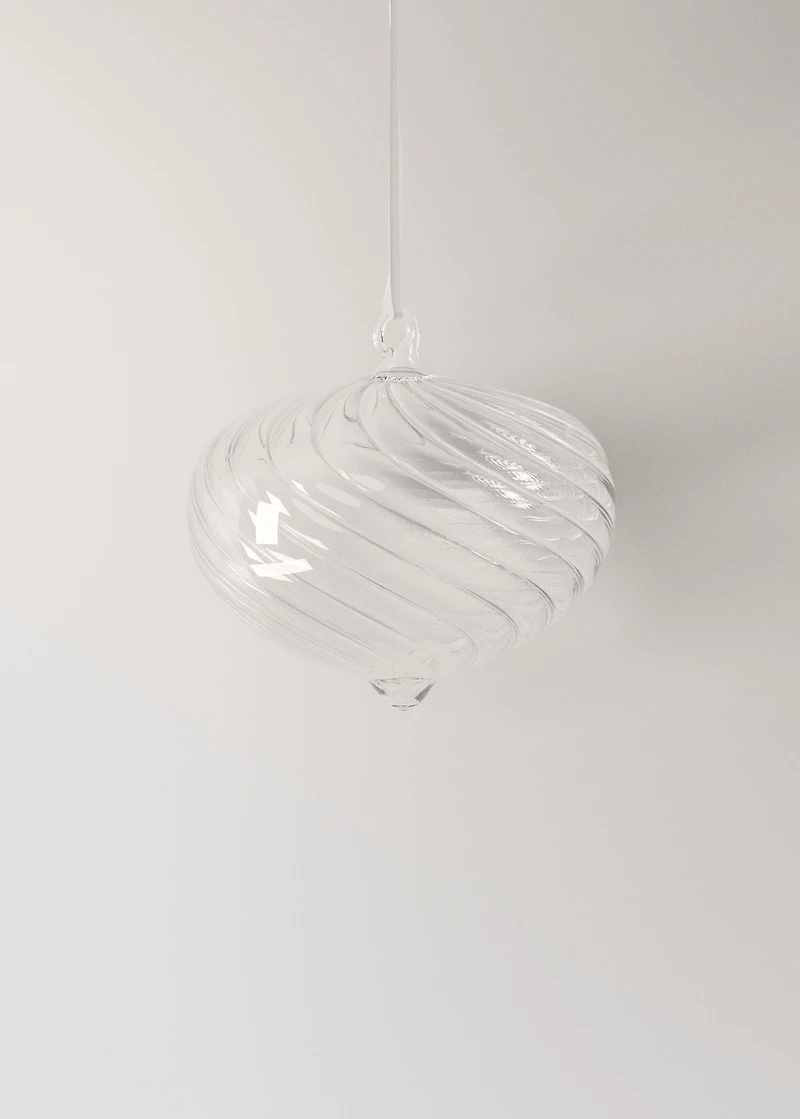 100% borosilicate glass embossed decorations