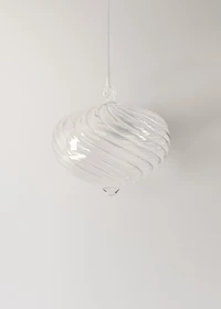 100% borosilicate glass embossed decorations