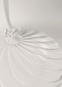 100% borosilicate glass embossed decorations