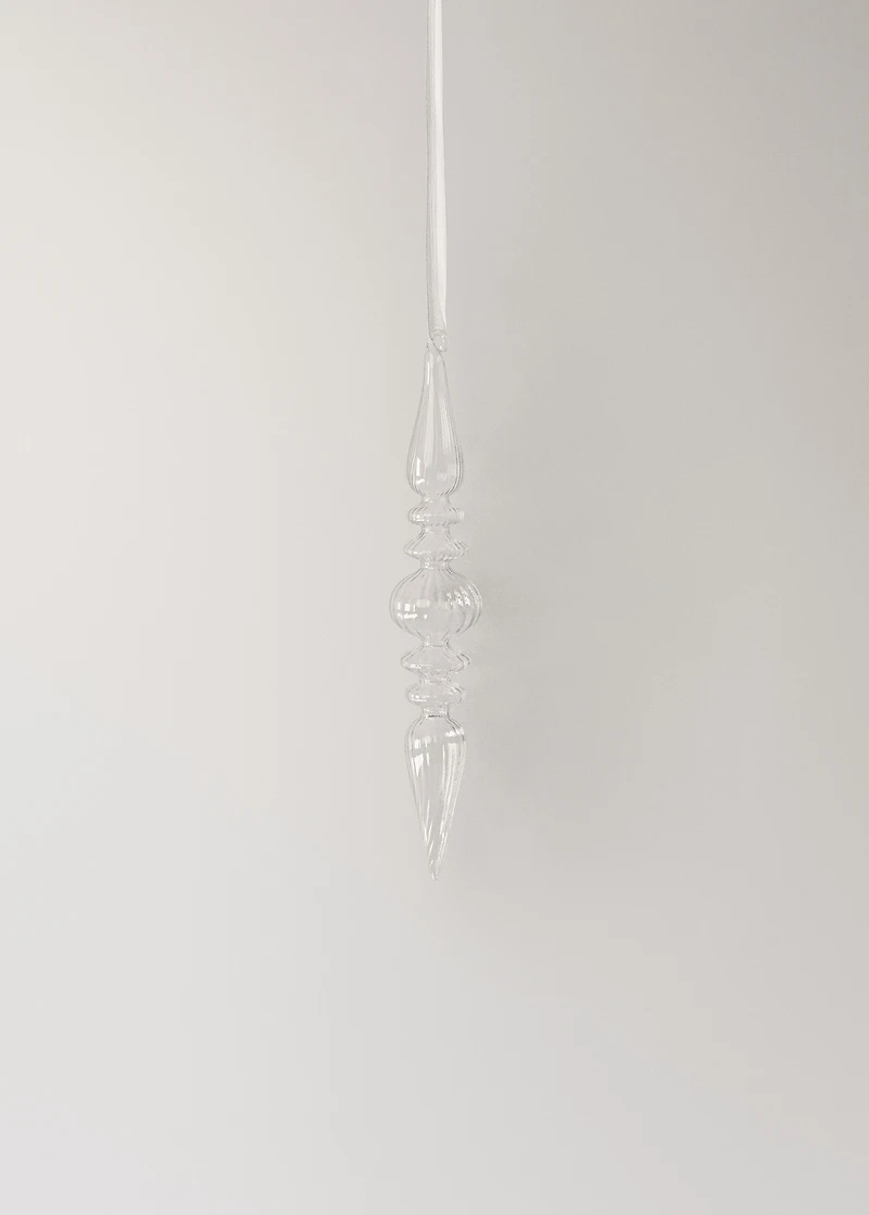 100% borosilicate glass drop decoration