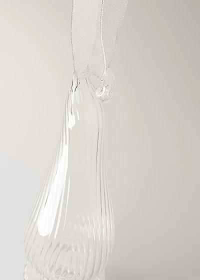 100% borosilicate glass drop decoration
