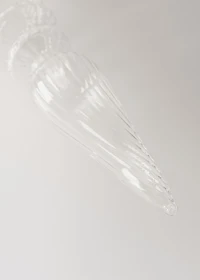 100% borosilicate glass drop decoration