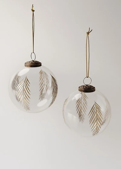 Borosilicate glass tree decoration