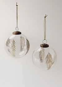 Borosilicate glass tree decoration