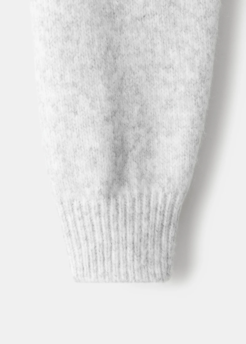 Knit paillette sweater