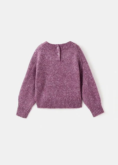 Knit paillette sweater