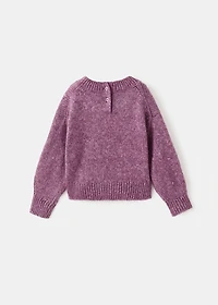 Knit paillette sweater