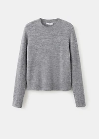 Knitted wool blend sweater