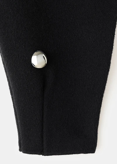 Perkins-neck sweater with spheres