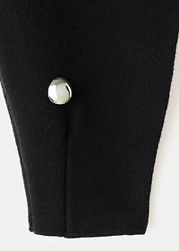 Perkins-neck sweater with spheres