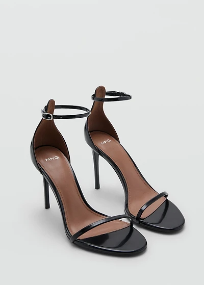Strappy heeled sandals