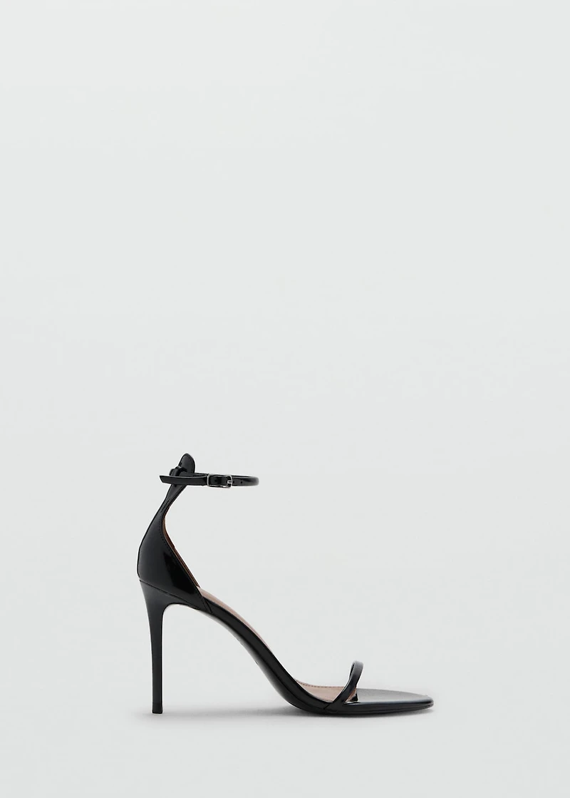 Strappy heeled sandals