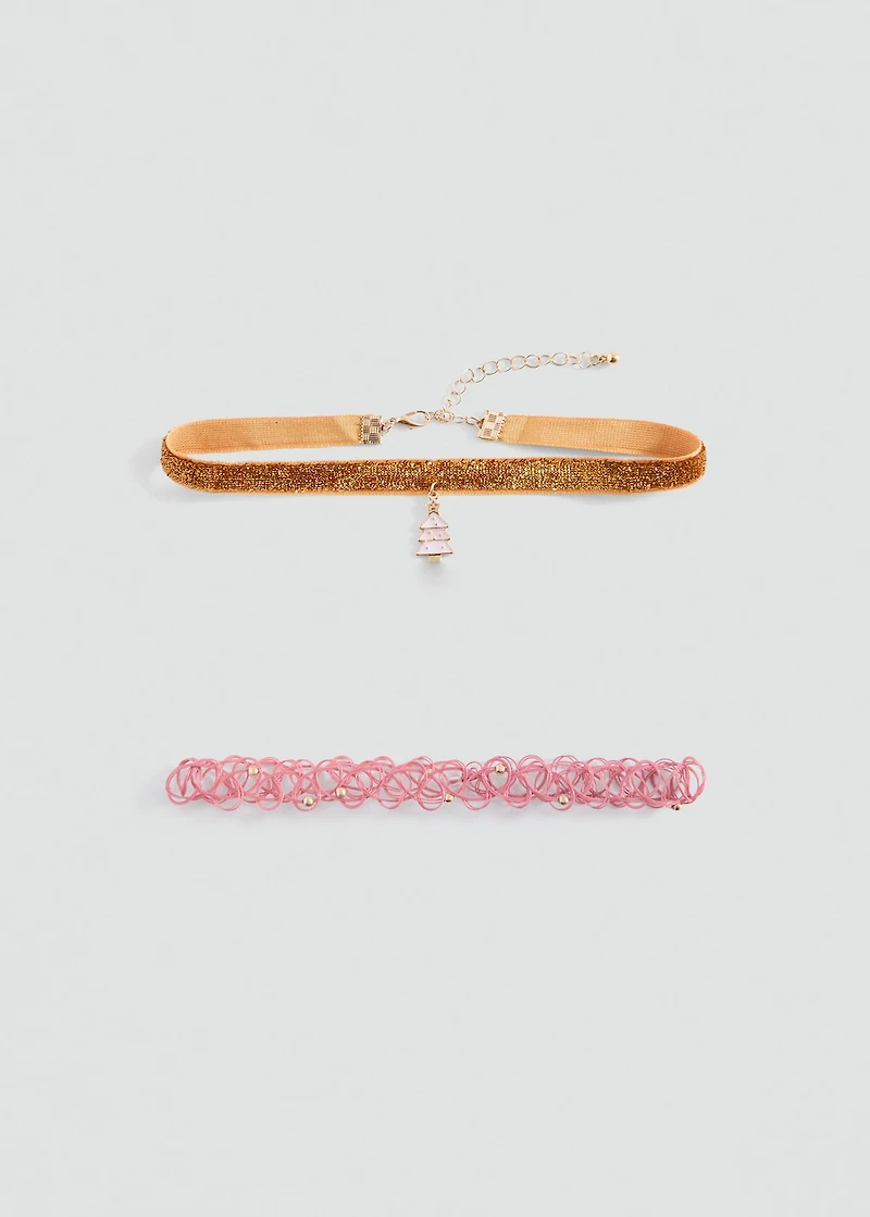 Pack of 2 chokers